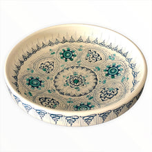 Carica l'immagine nel visualizzatore di Gallery, Bowl 'Little Palms' Blue and Green