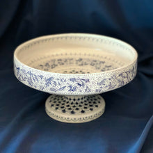Load image into Gallery viewer, Majolica centrepiece Blue Dream