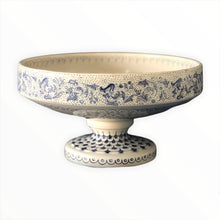 Load image into Gallery viewer, Majolica centrepiece Blue Dream