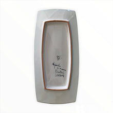 Load image into Gallery viewer, Rectangular appetisers plate 'Renaissance'