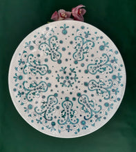 Load image into Gallery viewer, Large Wall Plate 'Moresco Aquamarine'