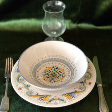 Load image into Gallery viewer, handmade ceramic majolica pottery dining set dragon minimal