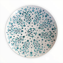 Load image into Gallery viewer, Large Wall Plate 'Moresco Aquamarine'