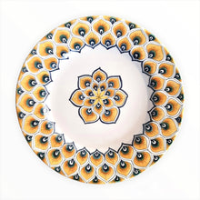 Carica l'immagine nel visualizzatore di Gallery, Dining Set 'Yellow Peacock'