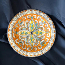 Load image into Gallery viewer, Majolica Wall Plate Renaissance Star