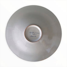 Load image into Gallery viewer, Decorative Wall Plate 'Green Peacock Feathers' Large