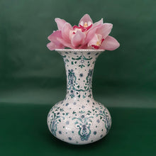Load image into Gallery viewer, handmade ceramic vase romantic green