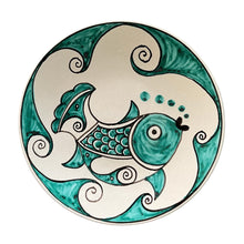 Load image into Gallery viewer, Maiolica Dessert Plates Cantico set of six
