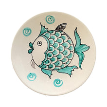 Load image into Gallery viewer, Maiolica Dessert Plates Cantico set of six
