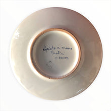 Carica l&#39;immagine nel visualizzatore di Gallery, Maiolica Tea Cup with Saucer Umbrian Rose
