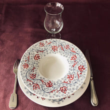 Carica l&#39;immagine nel visualizzatore di Gallery, Dining Set Umbrian Rose Two Plates
