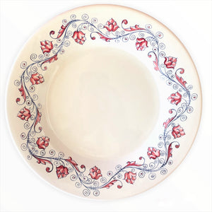 Dining Set Umbrian Rose Two Plates