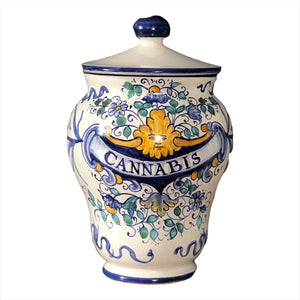 Apothecary Jar 'Cannabis'