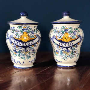 Apothecary Jar 'Cannabis'