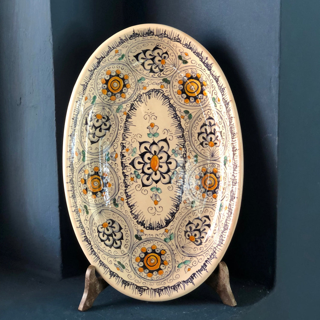 Oval Serving Dish - Palmette