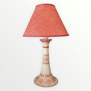 Stem Lamp Dark Pink Little Palms