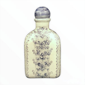 Majolica bottle Blue Dream