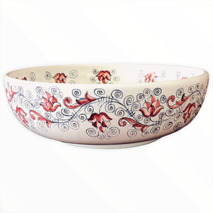 Serving Bowl Umbrian Rose