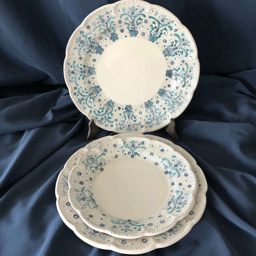 handmade ceramic dining set romantic table