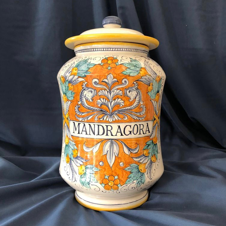 Apothecary Jar Mandragora