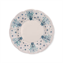 Load image into Gallery viewer, handmade ceramic soup plate aquamarine
