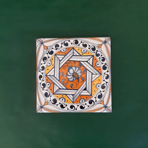 Tile 'Geometric Flower'