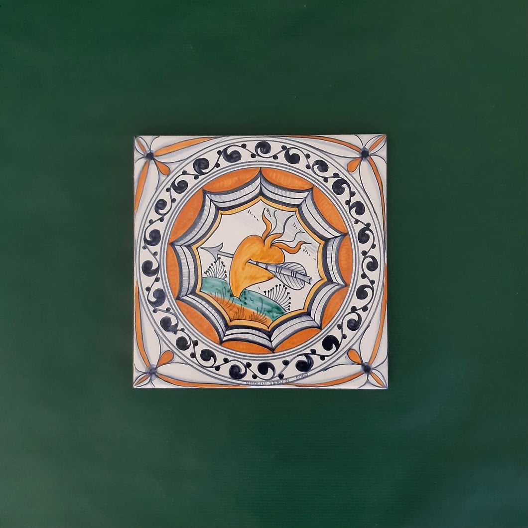 Tile 'Pierced Heart'