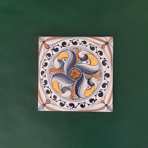 Tile 'Blue Swirl'